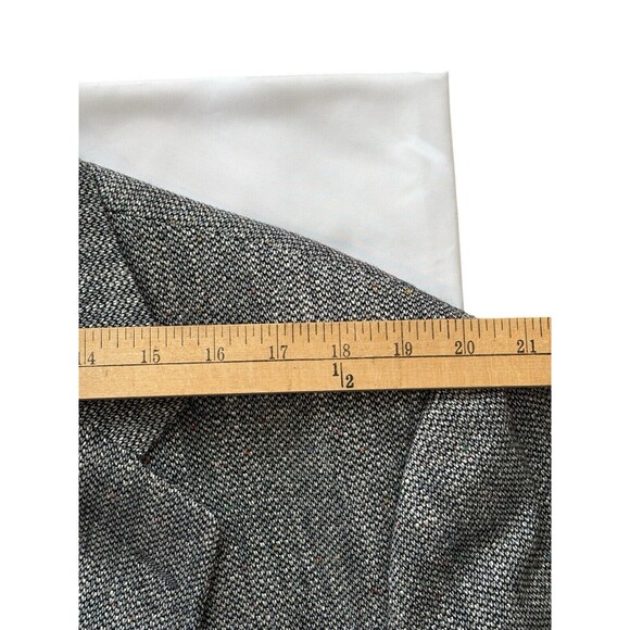 Joseph and Feiss Dillard's Sports Coat Men’s 48 Regular Gray Tweed Blazer USA - Picture 9 of 15
